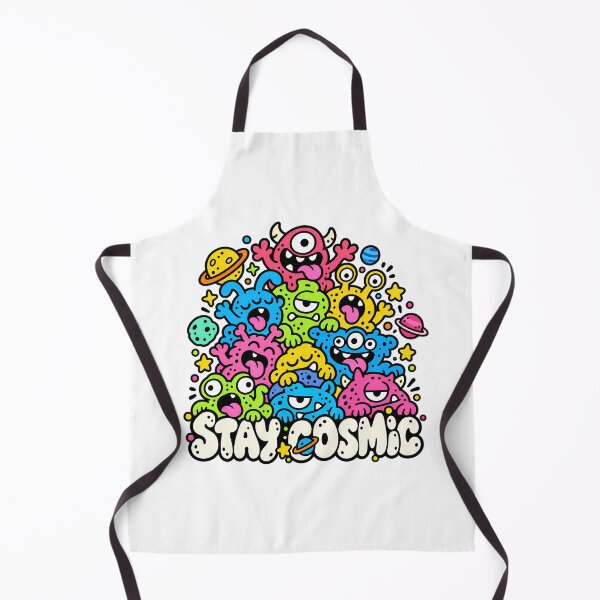 Item preview, Stay Cosmic Cute Space Blob Monster Crew designed and sold by Thai Vibe Studio.