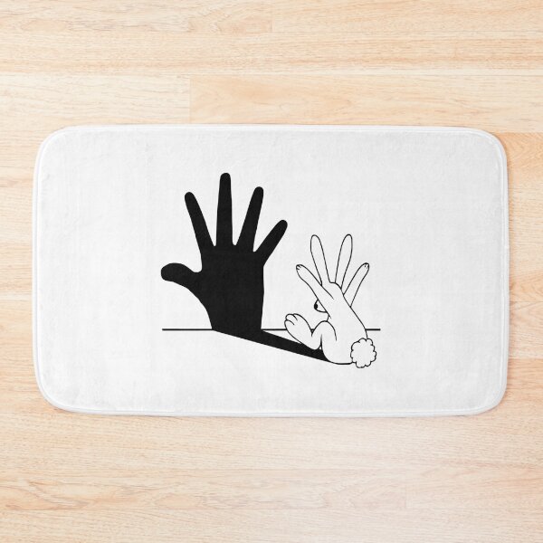 Item preview, Rabbit Hand Shadow designed and sold by alitzel-stnera.