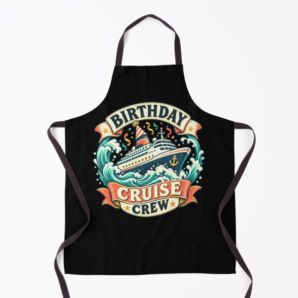 Item preview, Birthday Cruise Crew | Family Friends Group Celebration Travel designed and sold by FolkGraphics.