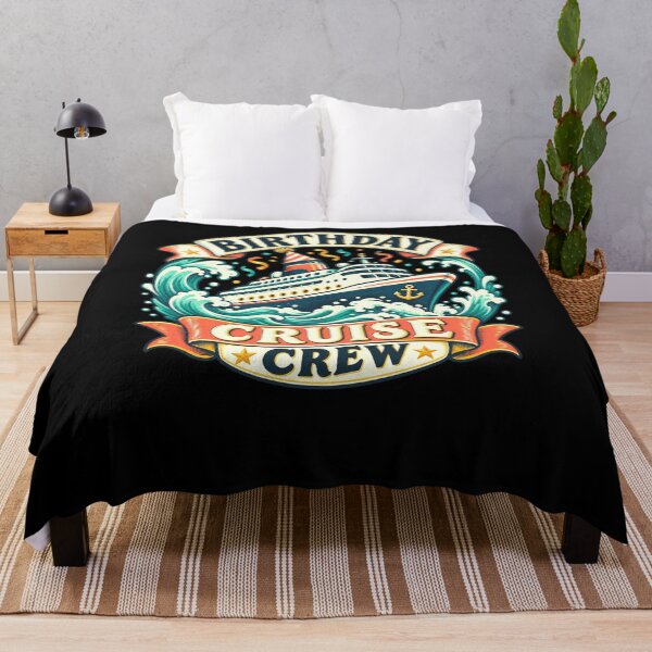 Item preview, Birthday Cruise Crew | Family Friends Group Celebration Travel designed and sold by FolkGraphics.