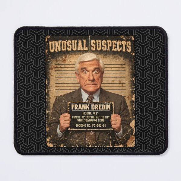 Item preview, Unusual Suspects "Frank Drebin" designed and sold by TeeCodes.