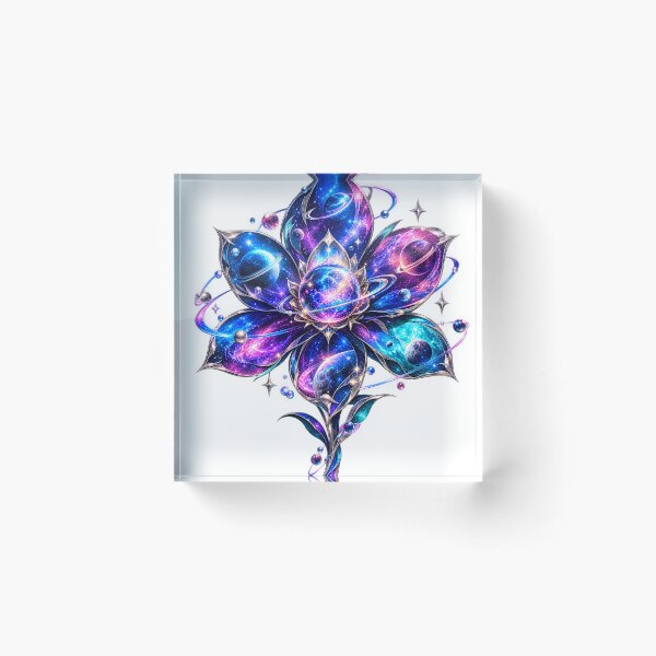 Item preview, Planetary Cosmic Flower designed and sold by Otakunited.