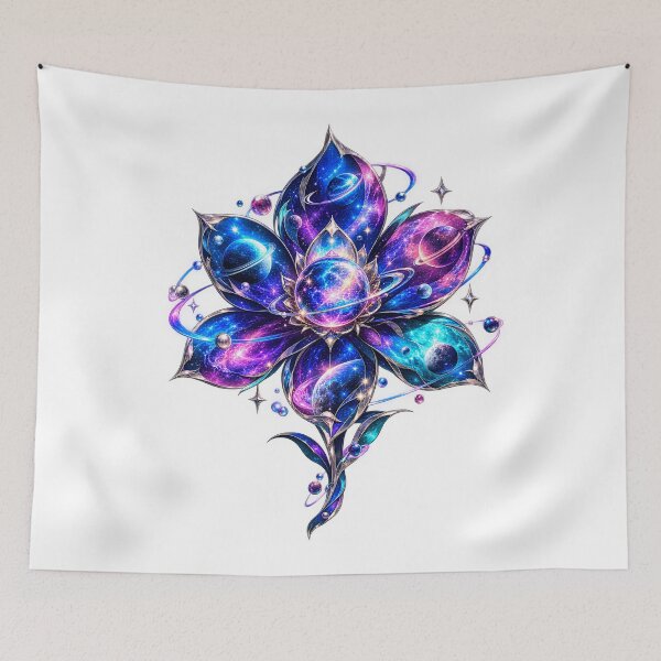Item preview, Planetary Cosmic Flower designed and sold by Otakunited.