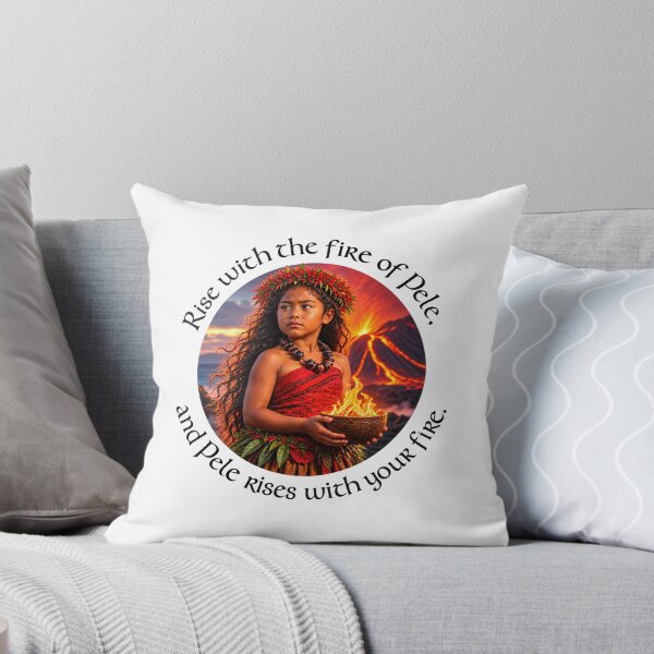 Item preview,  Hawaii Empowerment Proverb - Rise with the fire of Pele | Pacific Art designed and sold by ShakaLife.org.