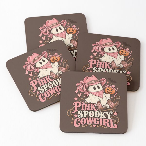 Item preview, Pink Spooky Cowgirl – Cute Western Ghost Halloween Design designed and sold by 1DreamerShop.