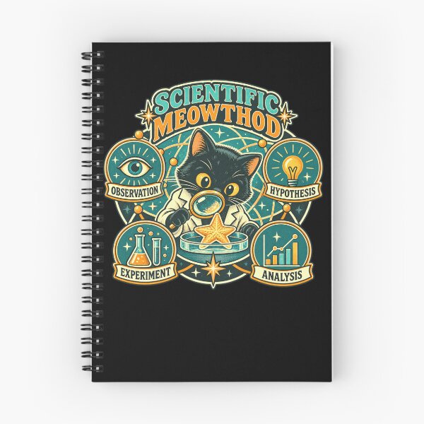 Item preview, Scientific Meowthod Cat Scientific Method Scientist designed and sold by FolkGraphics.
