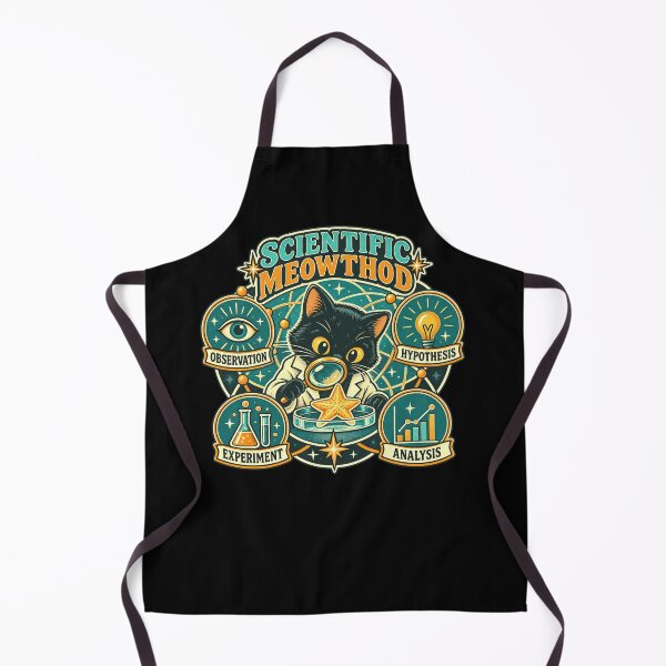 Item preview, Scientific Meowthod Cat Scientific Method Scientist designed and sold by FolkGraphics.