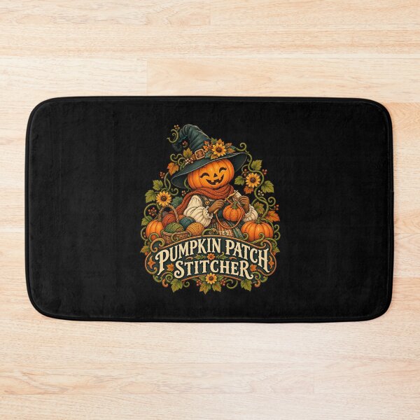 Item preview, Crochet Pumpkin Patch Stitcher designed and sold by Text2tee.