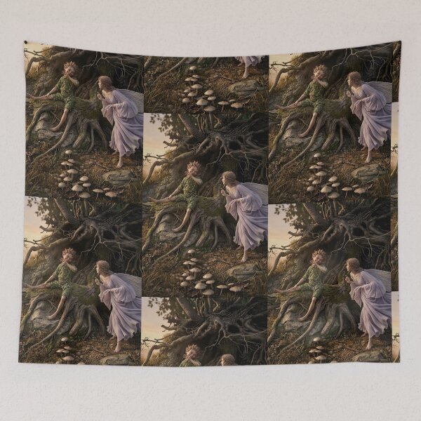 Artikelvorschau, Ein Sommernachtstraum II Arthur Rackham 1908 3D-Neuinterpretation entworfen und verkauft von Vintage Designs +.
