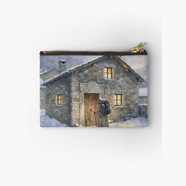 Item preview, Winter, arrival at the inn (Camino de Santiago) designed and sold by jefboutique6150.
