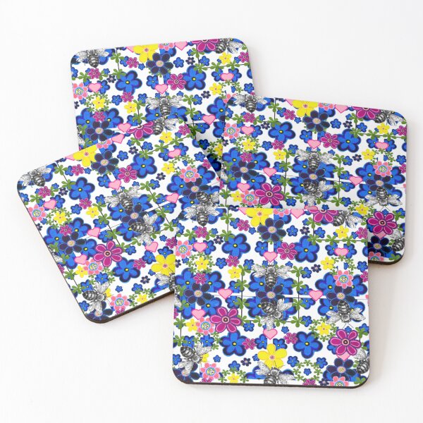 Item preview, Bees and Flowers in the Garden designed and sold by kel72.