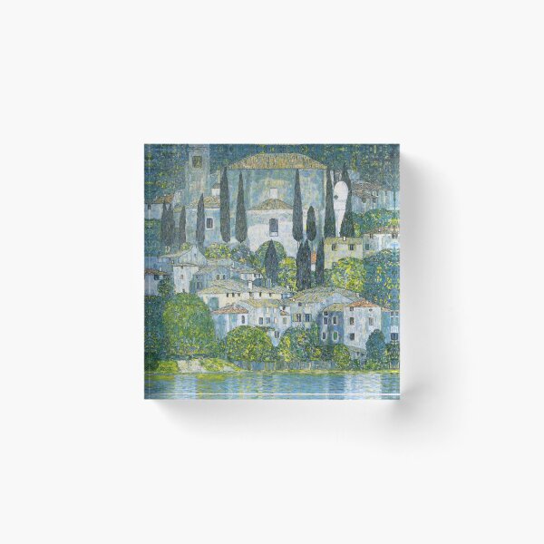 Item preview, Church of Cassone on the lake shore designed and sold by Shoupay.