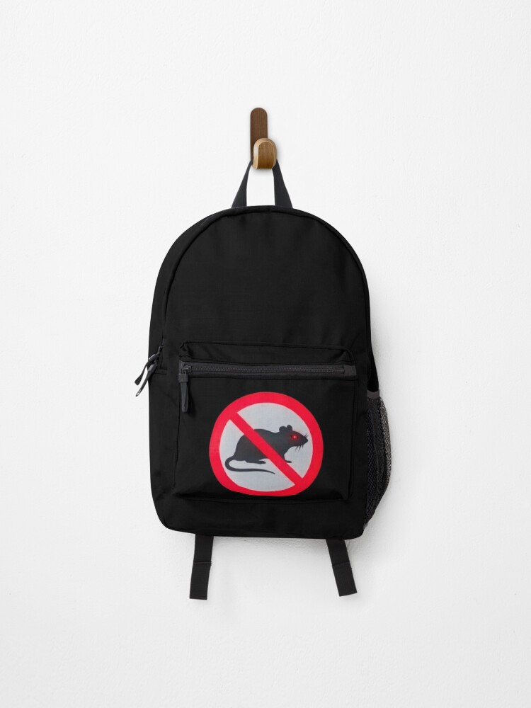 Thumbnail 1 of 3, Backpack, No Rats designed and sold by Mad Apparel.