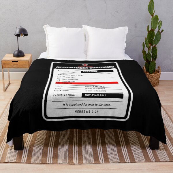 Item preview, Hebrews 9:27 It Is Appointed For Man To Die Once designed and sold by plushism.