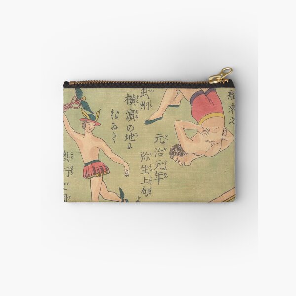 Item preview, Acrobats from Central India Performing by Utagawa Yoshitora  designed and sold by AnimaliaStar.