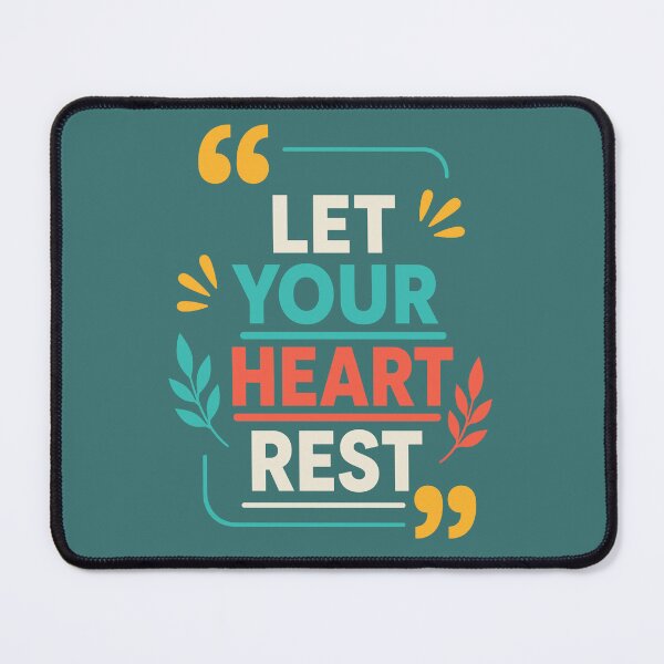 Item preview, Let Your Heart Rest designed and sold by rejowan-arts.