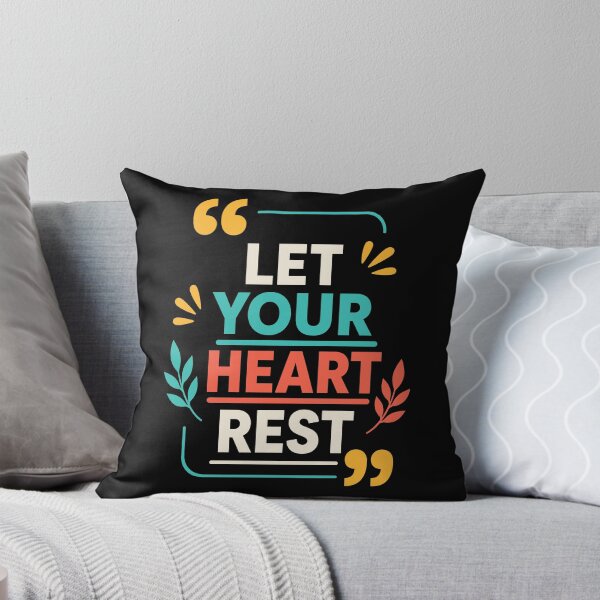 Item preview, Let Your Heart Rest designed and sold by rejowan-arts.