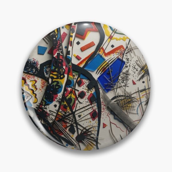 Item preview, Wassily Kandinsky Kleine Welten III [Small Worlds III] 3D re imagining designed and sold by Vintage Designs +.