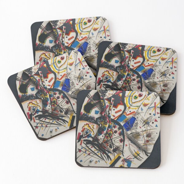Item preview, Wassily Kandinsky Kleine Welten III [Pequeños mundos III] Reimaginación en 3D designed and sold by Vintage Designs +.