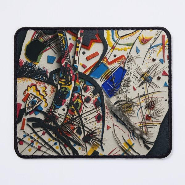 Item preview, Wassily Kandinsky Kleine Welten III [Small Worlds III] 3D re imagining designed and sold by Vintage Designs +.