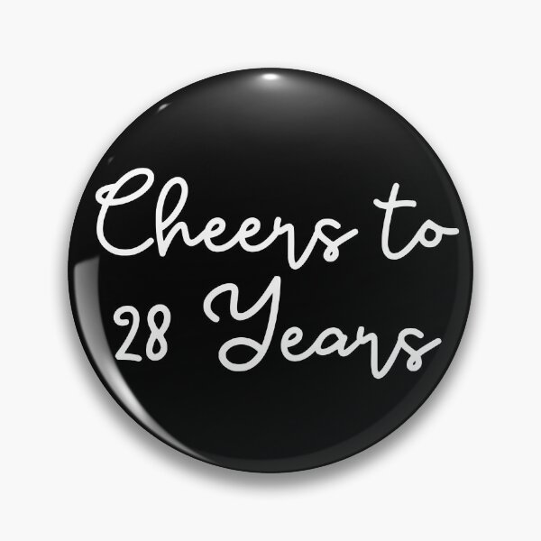 Item preview, Cheers to 28 Years - 28th Wedding Anniversary Gift for Couples Men Women designed and sold by Mozaic Clothes.