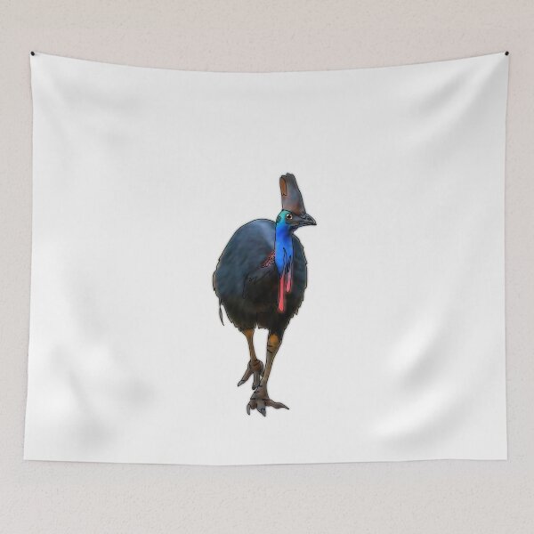 Item preview, Tea the Southern Cassowary  – animalz designed and sold by Ashley’sAnimalz.