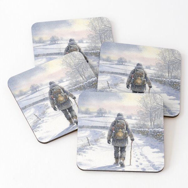 Item preview, The Way of St. James under the snow (Aubrac plateau) designed and sold by jefboutique6150.