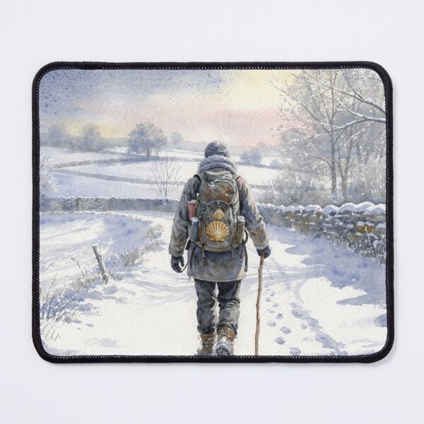 Item preview, The Way of St. James under the snow (Aubrac plateau) designed and sold by jefboutique6150.