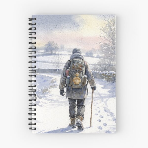 Item preview, The Way of St. James under the snow (Aubrac plateau) designed and sold by jefboutique6150.