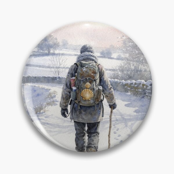 Item preview, The Way of St. James under the snow (Aubrac plateau) designed and sold by jefboutique6150.