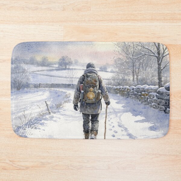 Item preview, The Way of St. James under the snow (Aubrac plateau) designed and sold by jefboutique6150.