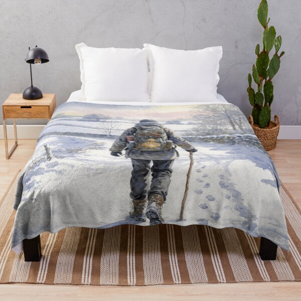 Item preview, The Way of St. James under the snow (Aubrac plateau) designed and sold by jefboutique6150.