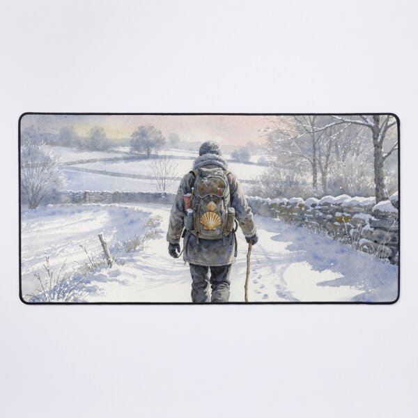 Item preview, The Way of St. James under the snow (Aubrac plateau) designed and sold by jefboutique6150.