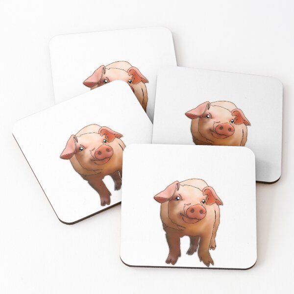 Item preview, Bacon the Pig  – animalz designed and sold by Ashley’sAnimalz.