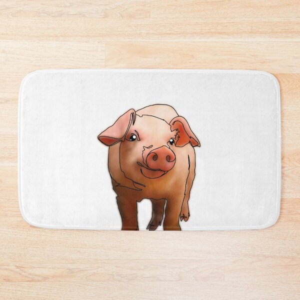 Item preview, Bacon the Pig  – animalz designed and sold by Ashley’sAnimalz.