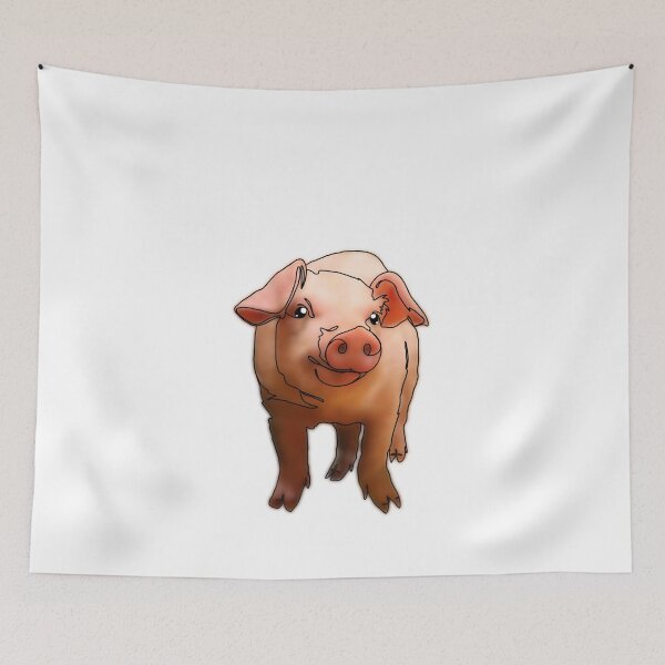 Item preview, Bacon the Pig  – animalz designed and sold by Ashley’sAnimalz.