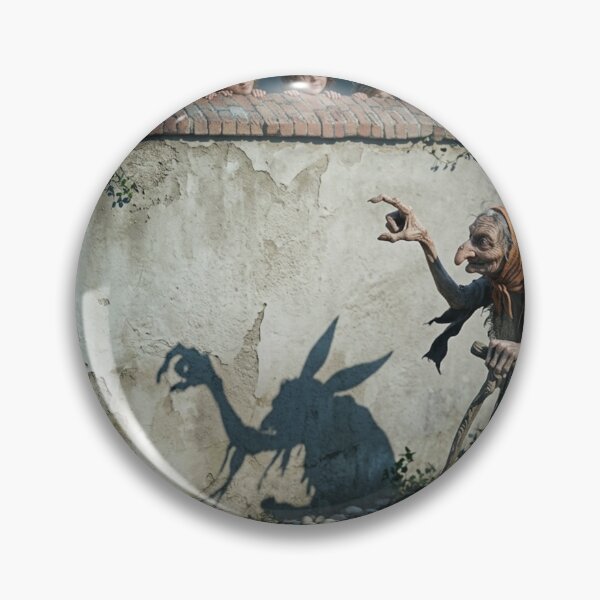 Item preview, Old woman shadow playing for children after Arthur Rackham designed and sold by Vintage Designs +.