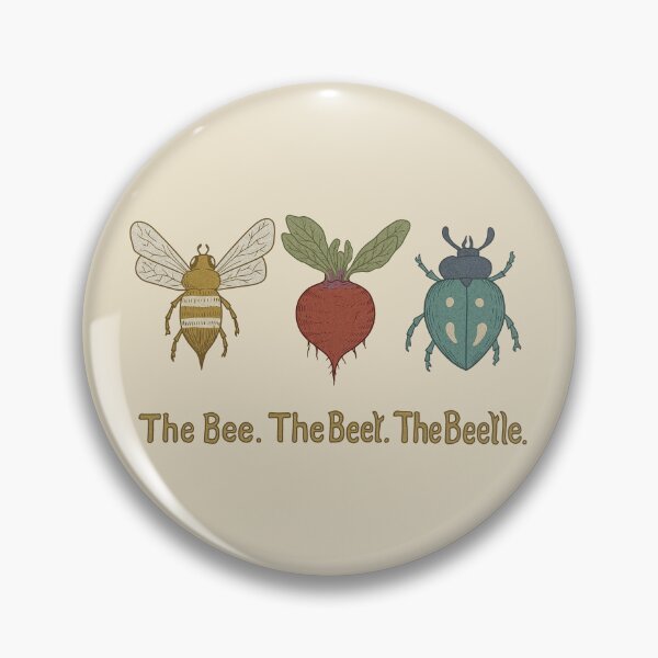 Item preview, Vintage Insect Pun Art - Bee, Beet, Beetle. #2 designed and sold by EunsooLee.