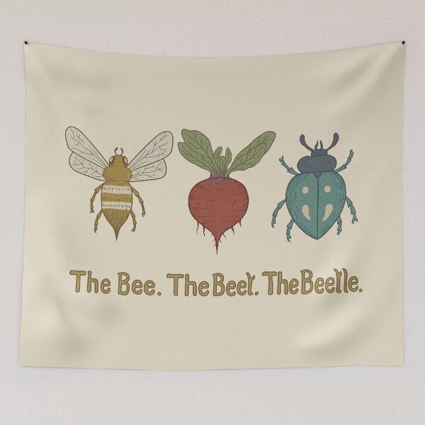 Item preview, Vintage Insect Pun Art - Bee, Beet, Beetle. #2 designed and sold by EunsooLee.