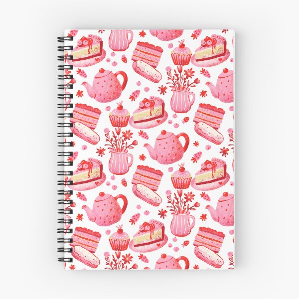 Item preview, Tea party whimsical hand drawn seamless pattern with sweets and cakes  designed and sold by NatalkaP.