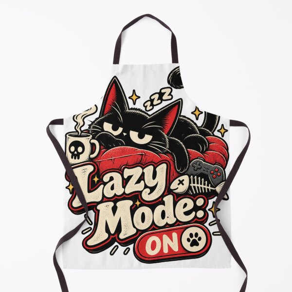 Artikelvorschau, Lazy Mode On – Funny Relaxing & Chill Quote Design entworfen und verkauft von MeloMischief.