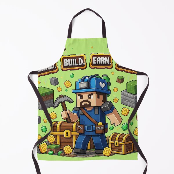 Item preview, Grind, Build, Earn, Repeat – Gamer Hustle Gaming Design designed and sold by DVerse Studio.