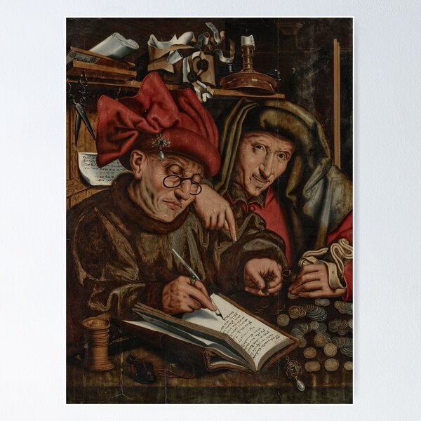 Item preview, Quentin Massys - The Misers designed and sold by MajorBonkers.