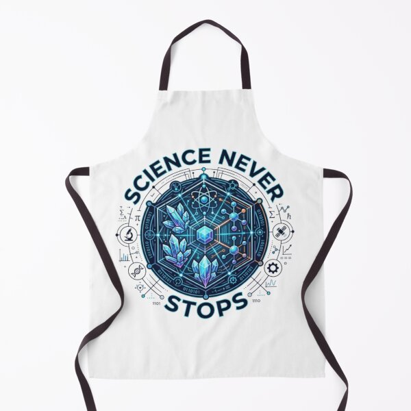 Item preview, Chemist Science Never Stops Molecules Atoms Laboratory T-Shirt designed and sold by PixelStyle Studio.