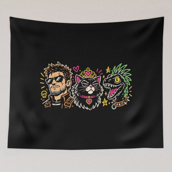 Item preview, Dungeon Crawler Carl Squad Princess Donut & Mongo designed and sold by malikrosendo23.