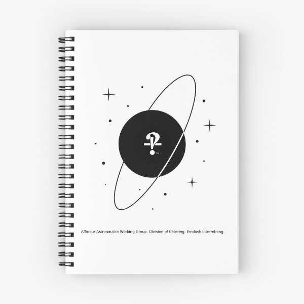 Item preview, Affineur Astronautics Working Group. Division of Catering. Emdash Interrobang. designed and sold by Emdash Interrobang.