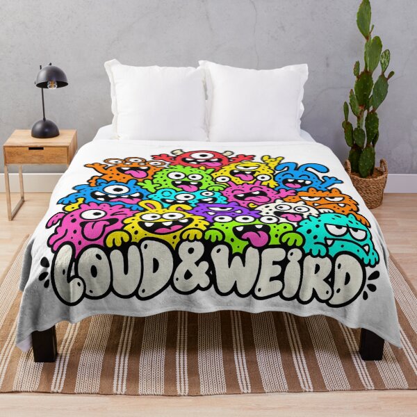 Item preview, Loud and Weird Neon Colorful Monster Crew designed and sold by Thai Vibe Studio.