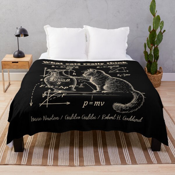 Item preview, What Cats Really Think Funny Science Cat designed and sold by nosu-art-pod.