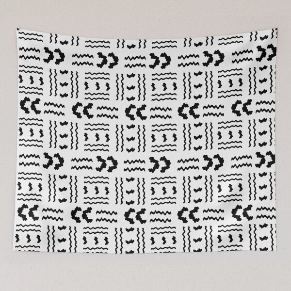Item preview, African printed fabric – Bogolan patterns designed and sold by Wolagno.