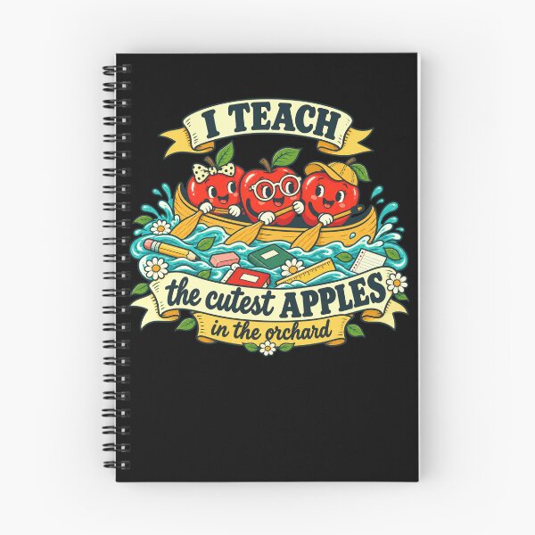 Item preview, I Teach The Cutest Apples In The Orchard Teacher Educator Student designed and sold by FolkGraphics.